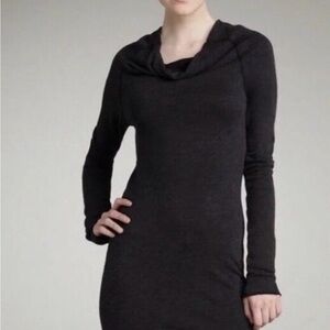 James Perse Cowl Neck Dress Size 3, EUC